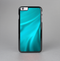The Turquoise Blue Highlighted Fabric Skin-Sert for the Apple iPhone 6 Skin-Sert Case