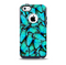 The Turquoise Butterfly Bundle Skin for the iPhone 5c OtterBox Commuter Case