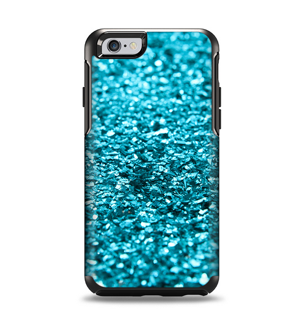 The Turquoise Glimmer Apple iPhone 6 Otterbox Symmetry Case Skin Set