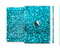 The Turquoise Glimmer Full Body Skin Set for the Apple iPad Mini 2