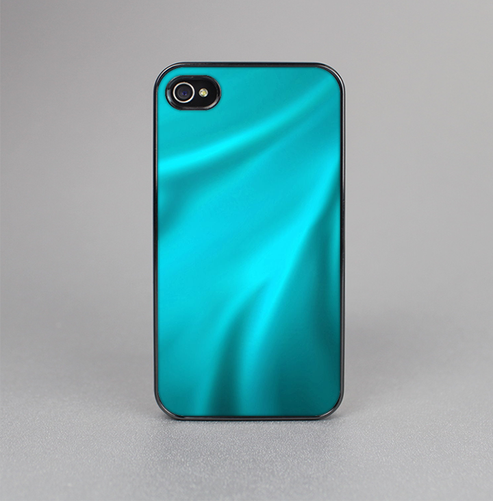 The Turquoise Highlighted Swirl Skin-Sert for the Apple iPhone 4-4s Skin-Sert Case