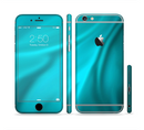 The Turquoise Highlighted Swirl Sectioned Skin Series for the Apple iPhone 6s Plus