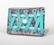 The Turquoise Laced Shoe Skin Set for the Apple MacBook Pro 15" with Retina Display
