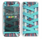 The Turquoise Laced Shoe Skin for the Apple iPhone 5c