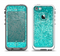 The Turquoise Mosaic Tiled Apple iPhone 5-5s LifeProof Fre Case Skin Set