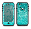 The Turquoise Mosaic Tiled Apple iPhone 6/6s LifeProof Fre Case Skin Set