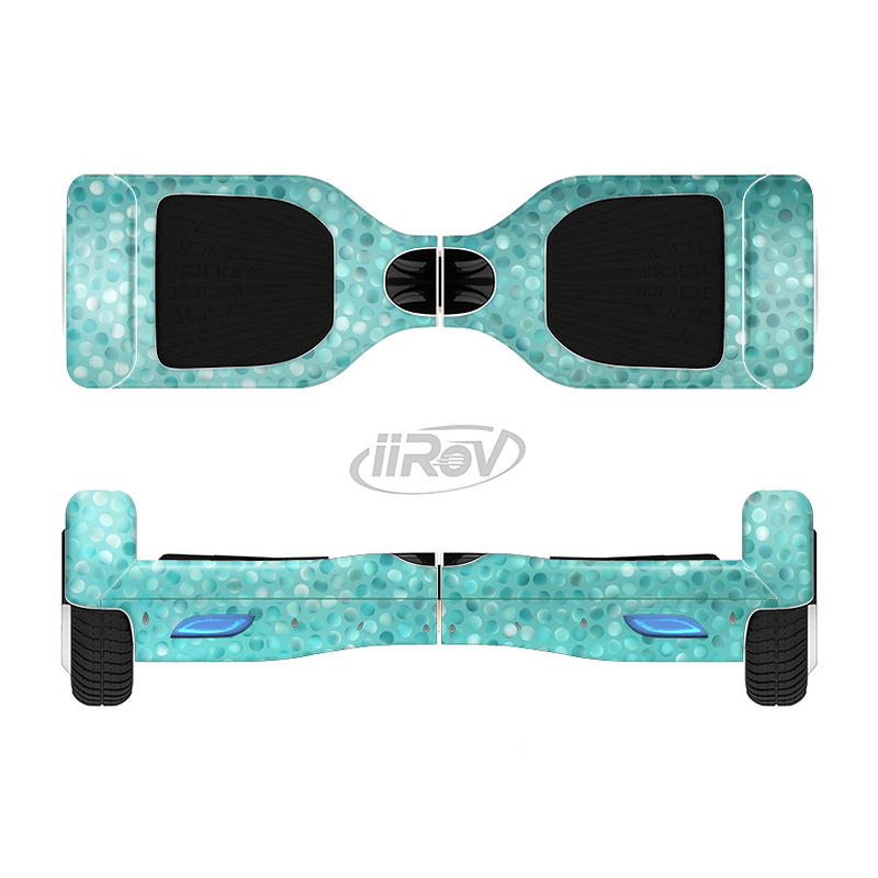 The Turquoise Mosaic Tiled Full-Body Skin Set for the Smart Drifting SuperCharged iiRov HoverBoard