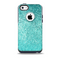The Turquoise Mosaic Tiled Skin for the iPhone 5c OtterBox Commuter Case