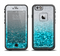 The Turquoise & Silver Glimmer Fade Apple iPhone 6 LifeProof Fre Case Skin Set
