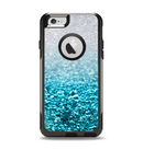 The Turquoise & Silver Glimmer Fade Apple iPhone 6 Otterbox Commuter Case Skin Set