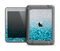 The Turquoise & Silver Glimmer Fade Apple iPad Mini LifeProof Fre Case Skin Set