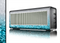 The Turquoise & Silver Glimmer Fade Skin for the Braven 570 Wireless Bluetooth Speaker