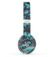 The Turquoise and Gray Digital Camouflage Skin Set for the Beats by Dre Solo 2 Wireless Headphones