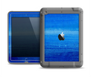 The Unbalanced Blue Textile Surface Apple iPad Mini LifeProof Fre Case Skin Set