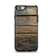 The Uneven Dark Wooden Planks Apple iPhone 6 Otterbox Symmetry Case Skin Set