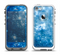 The Unfocused Blue Sparkle Apple iPhone 5-5s LifeProof Fre Case Skin Set