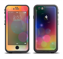 The Unfocused Color Rainbow Bubbles Apple iPhone 6/6s LifeProof Fre Case Skin Set