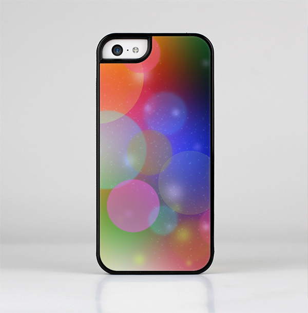 The Unfocused Color Rainbow Bubbles Skin-Sert for the Apple iPhone 5c Skin-Sert Case