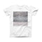 The Unfocused Grayscale Glimmering Orbs of Light ink-Fuzed Front Spot Graphic Unisex Soft-Fitted Tee Shirt