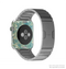 The Unfocused Green & White Drop Surface Full-Body Skin Kit for the Apple Watch