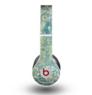The Unfocused Green & White Drop Surface Skin for the Beats by Dre Original Solo-Solo HD Headphones