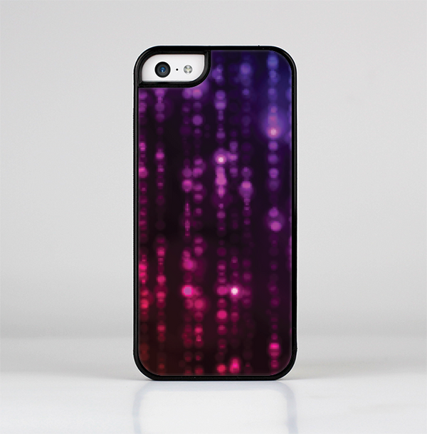 The Unfocused Neon Rain Skin-Sert for the Apple iPhone 5c Skin-Sert Case