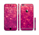The Unfocused Pink Glimmer Sectioned Skin Series for the Apple iPhone 6s Plus