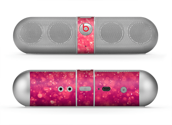 The Unfocused Pink Glimmer Skin for the Beats by Dre Pill Bluetooth Speaker