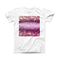 The Unfocused Pink Sparkling Orbs ink-Fuzed Front Spot Graphic Unisex Soft-Fitted Tee Shirt