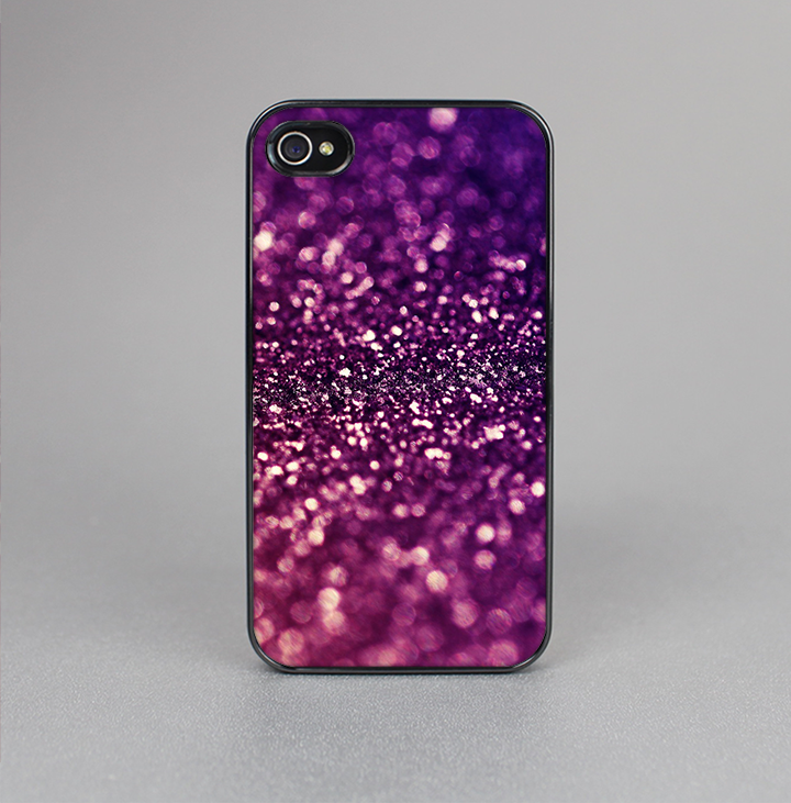 The Unfocused Purple & Pink Glimmer Skin-Sert for the Apple iPhone 4-4s Skin-Sert Case