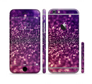 The Unfocused Purple & Pink Glimmer Sectioned Skin Series for the Apple iPhone 6s Plus