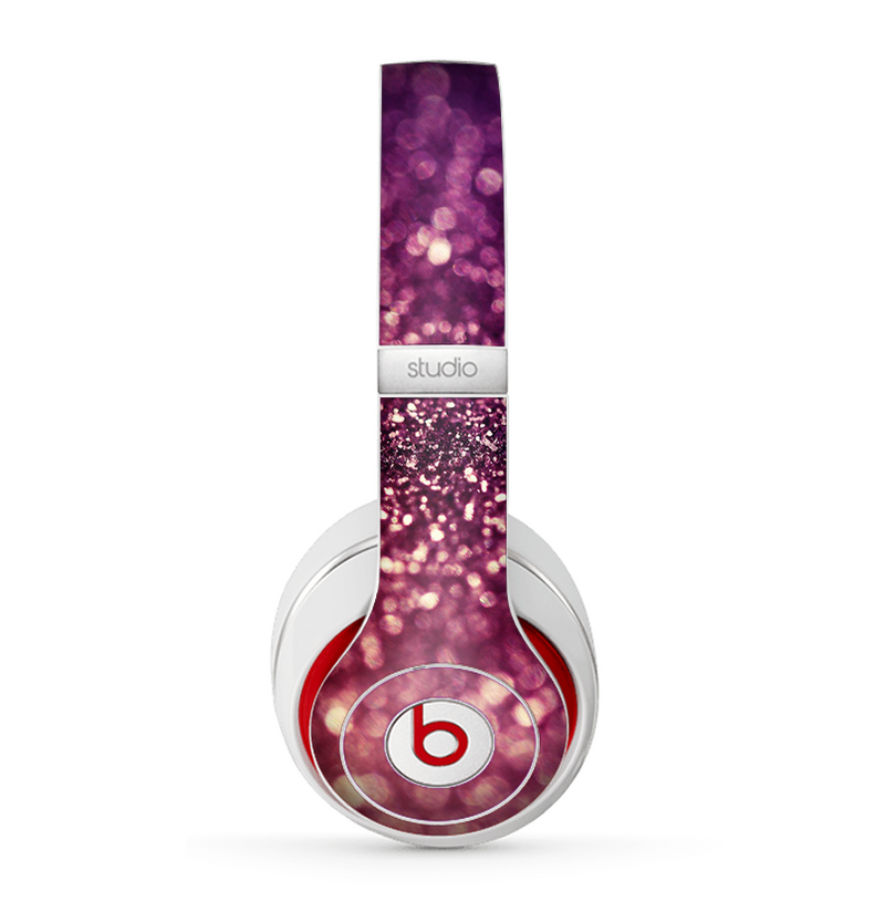 The Unfocused Purple & Pink Glimmer Skin for the Beats by Dre Studio (2013+ Version) Headphones