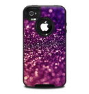 The Unfocused Purple & Pink Glimmer Skin for the iPhone 4-4s OtterBox Commuter Case