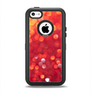 The Unfocused Red Showers Apple iPhone 5c Otterbox Defender Case Skin Set