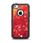 The Unfocused Red Showers Apple iPhone 5c Otterbox Defender Case Skin Set