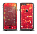 The Unfocused Red Showers Apple iPhone 6/6s LifeProof Fre Case Skin Set