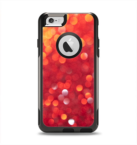 The Unfocused Red Showers Apple iPhone 6 Otterbox Commuter Case Skin Set