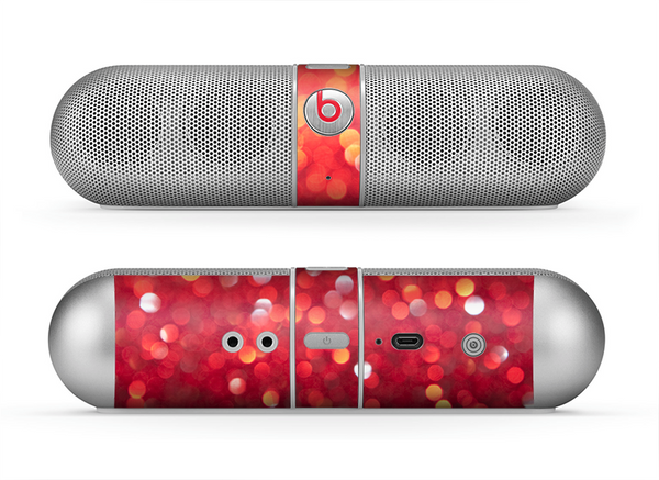 The Unfocused Red Showers Skin for the Beats by Dre Pill Bluetooth Speaker