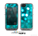The Unfocused Subtle Blue Sparkle Skin for the Apple iPhone 5c LifeProof Case