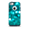 The Unfocused Subtle Blue Sparkle Skin for the iPhone 5c OtterBox Commuter Case
