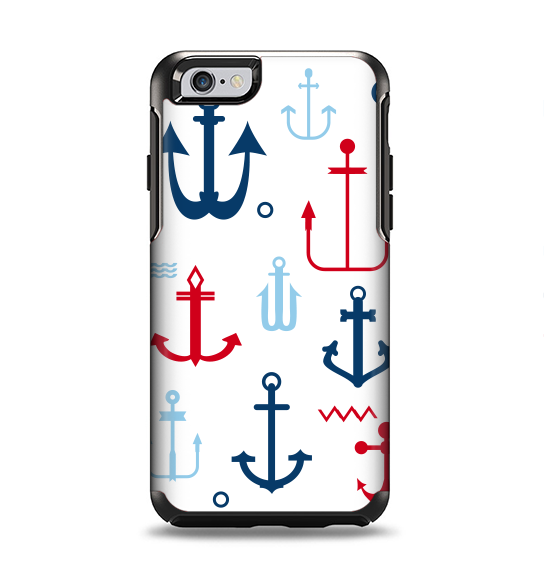 The Various Anchor Colored Icons Apple iPhone 6 Otterbox Symmetry Case Skin Set