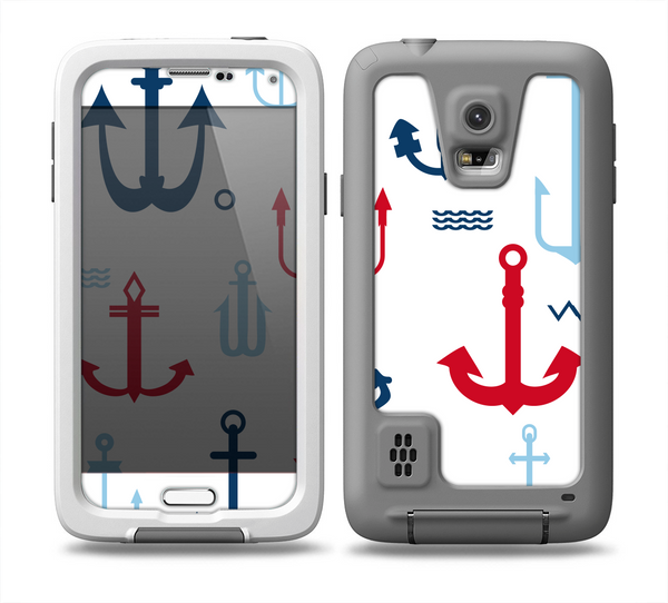 The Various Anchor Colored Icons Skin Samsung Galaxy S5 frē LifeProof Case