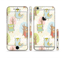 The Various Cartoon Owls Pattern Sectioned Skin Series for the Apple iPhone 6s Plus