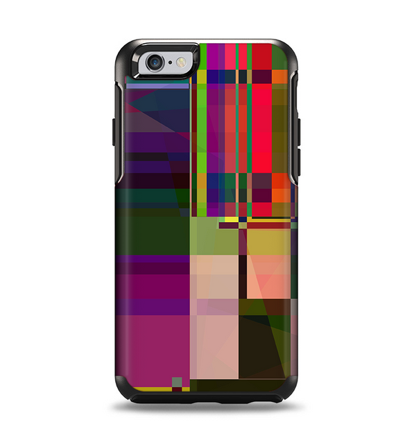 The Various Colorful Intersecting Shapes Apple iPhone 6 Otterbox Symmetry Case Skin Set