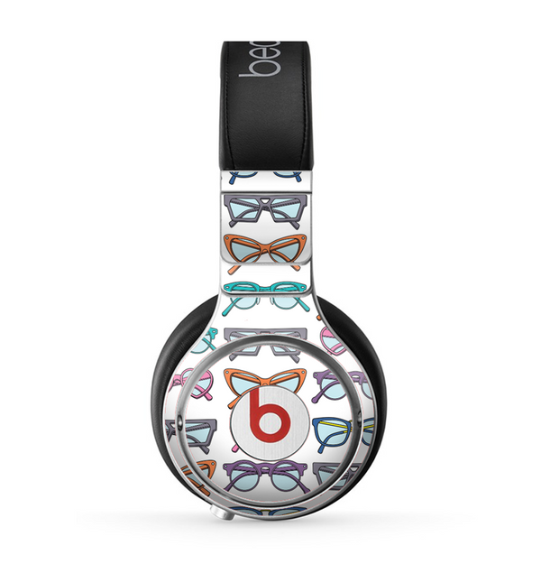 The Various Colorful Vector Glasses Skin for the Beats by Dre Pro Headphones