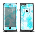 The Vector Abstract Shaped Blue Overlay Apple iPhone 6/6s LifeProof Fre Case Skin Set