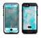 the vector abstract shaped blue overlay  iPhone 6/6s Plus LifeProof Fre POWER Case Skin Kit