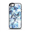 The Vector Abstract Shaped Blue Overlay V3 Apple iPhone 5-5s Otterbox Symmetry Case Skin Set
