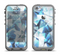 The Vector Abstract Shaped Blue Overlay V3 Apple iPhone 5c LifeProof Fre Case Skin Set