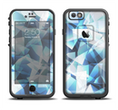 The Vector Abstract Shaped Blue Overlay V3 Apple iPhone 6/6s Plus LifeProof Fre Case Skin Set